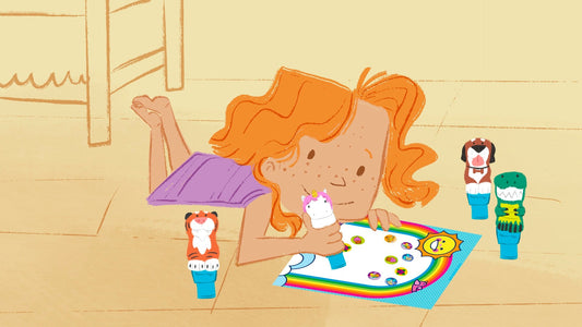 Melissa & Doug Storyboarding Illustrations