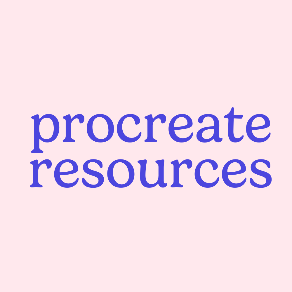 Procreate Resources