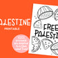 Support Palestine Coloring Page - Gaza Relief Fund