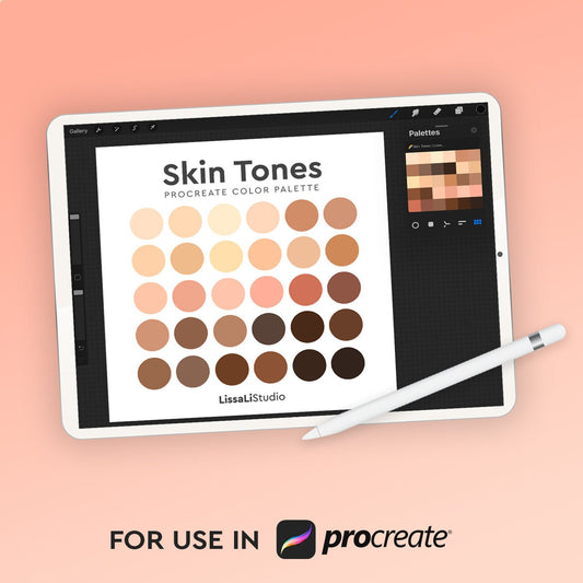 Skintones Procreate Color Palette